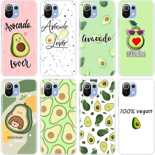 Funny Tumblr Avocado Silicone Case for Xiaomi Mi POCO X3 NFC M3 F3 11X 11i 11 Ultra Note 10 S 10i 10T Pro 11 Lite 5G Soft Cover