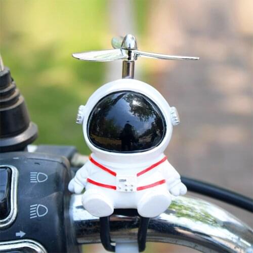 Resin Astronaut Figurines Motorcycle Bicycle decor Miniatures Spaceman Sculpture Decorative Cosmonaut Statues Man Boyfriend Gift