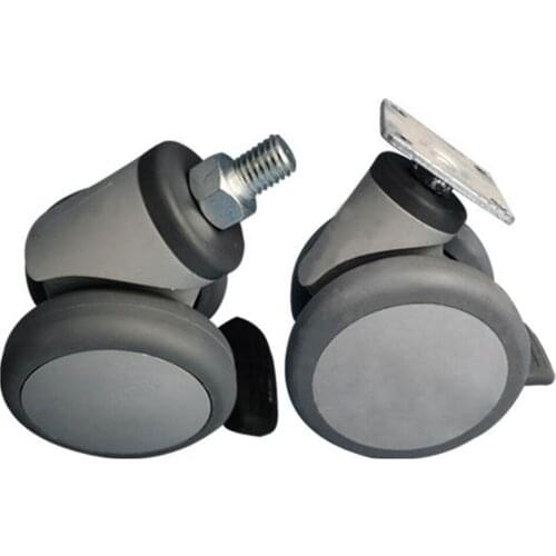Heavy Duty Silent Chair Caster Wheels for Desk Tile Protection Office Chairs