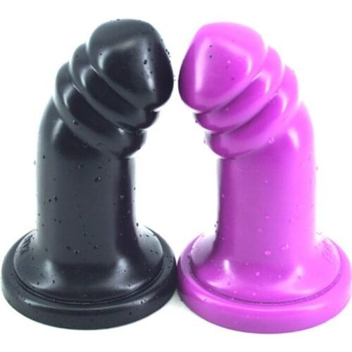 Unisex! Big Screw Type Dildo Female Masturbation Penis Male Prostata Massage Anal Plug Adult Products Sex Shop