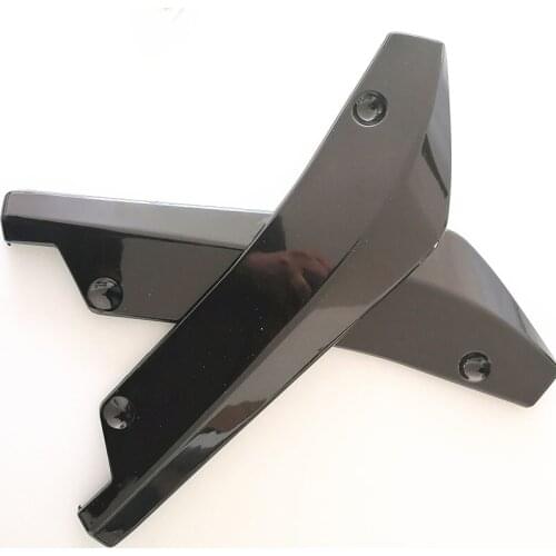 2 pieces Universal rear bumper lip spoiler diffuser for Jaguar XF XJ XJS XK S-TYPE X-TYPE XJ8 XJL XJ6 XKR XK8 XJS X320 X308