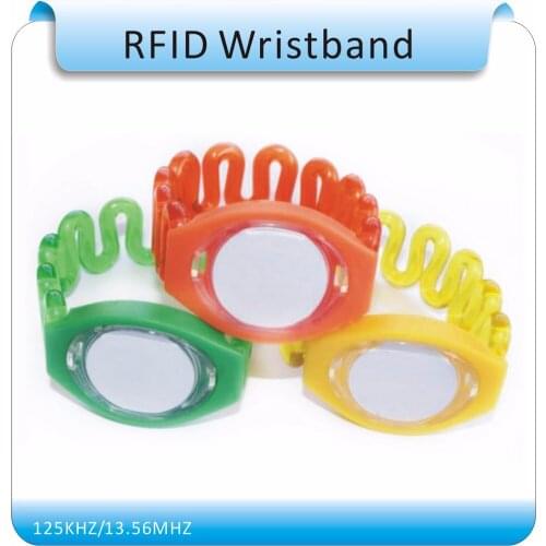 10pcs/lot 125khz RFID EM4100/TK4100 Wristband Bracelet ID Card for cabinet lock