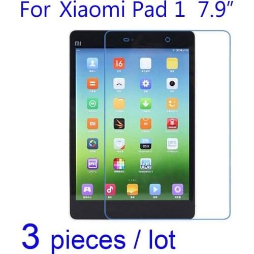 3pcs/lot High Clear/Matte/Nano Anti-Explosion Protective Films for Xiaomi Xiomi Mi Pad Mipad 1 2 3 Tablet Screen Protector Guard