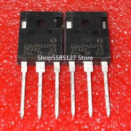 5PCS G60H65DFB STGW60H65DFB TO-247 650V 60A 100% New&original
