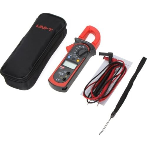UNI-T UT202A Digital Current Clamp Meter Diagnostic-tool 600A DC/AC Multimeter Volt Amp Ohm HZ Temp Capacitance Tester NCV Test