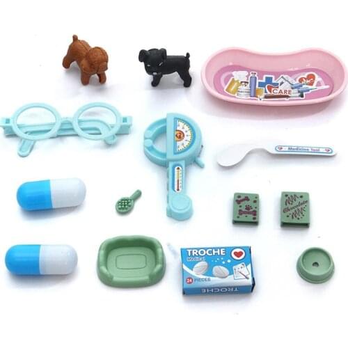 Baby Kids Toys 14PCS Medical Kit Doctor Nurse Dentist Pretend Roles Play Toy Set Kids Game Gift Birthday Christmas Gifts for kid