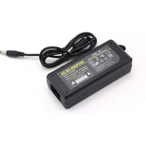 DuoWeiSi 5V 6A 30W DC regulated output LED monitoring power adapter