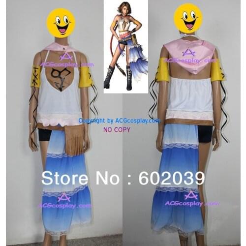 Final Fantasy 7 Yuna Cosplay Costume ACGcosplay