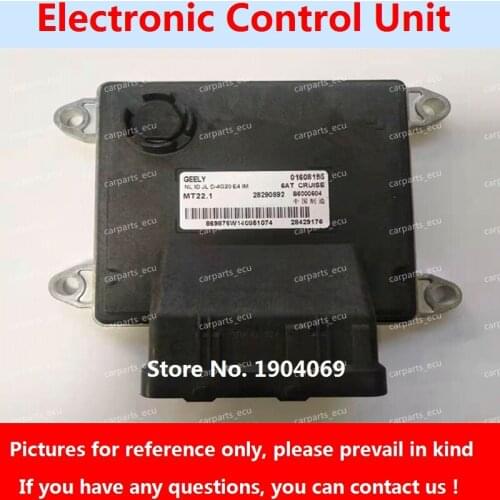 Engine Computer Board B6000604 28290892 28429176 01608195 MT22 ECU B6000985 28357771 06602260 For Geely Gleagle Car