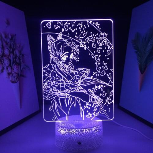 Beautiful Girl Figure Ornaments Acrylic Panel 3D LED Neon Lamp for Couple Festival Birthday Gifts White Cracked Base Night Light