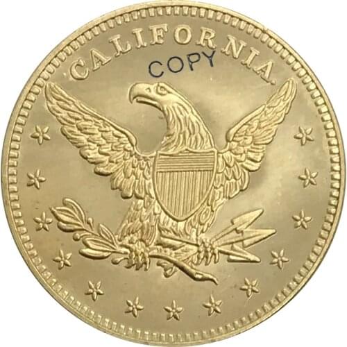 1849 United States 10 Dollars gold coin Brass Collectibles Copy Coin