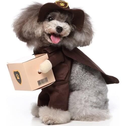 Legendog Dog Funny Clothes Christmas Pet Costume Dress-Up Halloween Pet Clothing Dog Outfit Pet Clothes Cosplay Dress Up Clothes