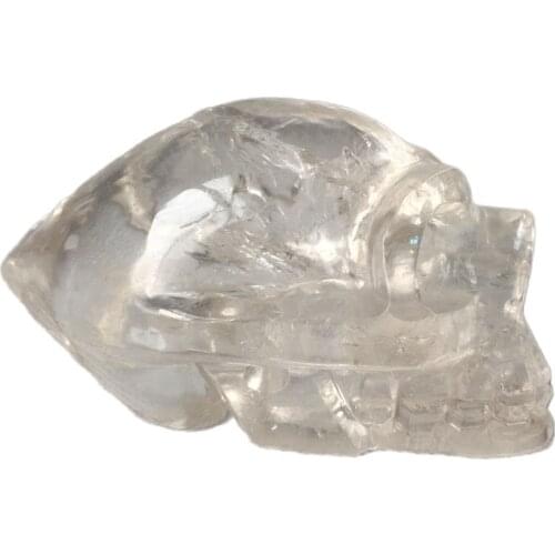 Natural quartz crystal skull for sale Stones and crystals home decoration decorative crystal crania