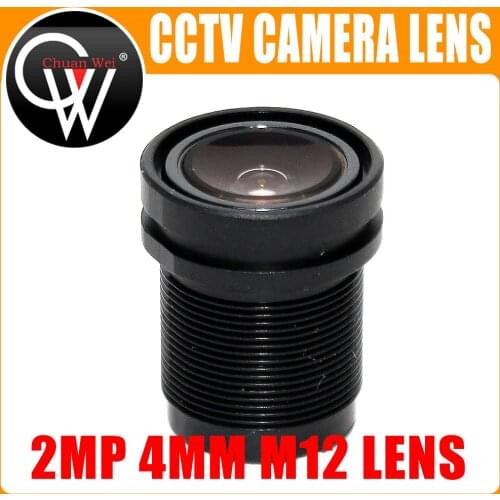 2mp cctv lens 4mm 2.0 MegaPixel 76 Degree MTV M12 x 0.5 Mount Infrared Night Vision Lens For CCTV Security Camera