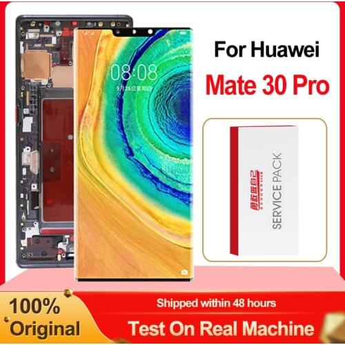 Original Broowe 6.53'' OLED Display For Huawei Mate 30 Pro LCD Touch Screen Digitizer Assembly LIO-L09 LIO-L29 LIO-AL00 LIO-TL00