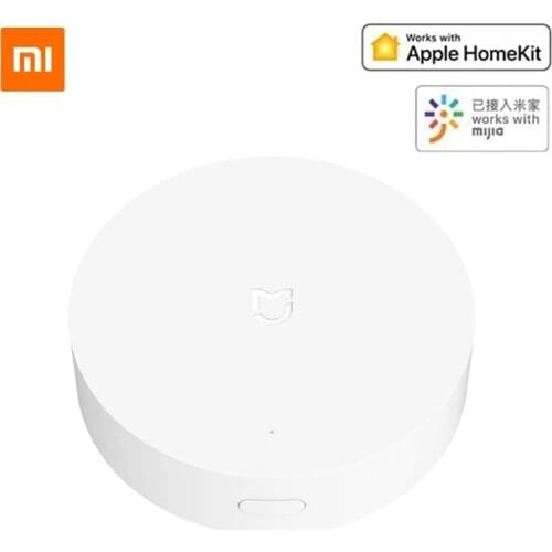 Original Xiaomi Mijia Multimode Smart Home Gateway ZigBee WIFI Bluetooth Hub Work With Mijia APP Apple Homekit Intelligent Hub