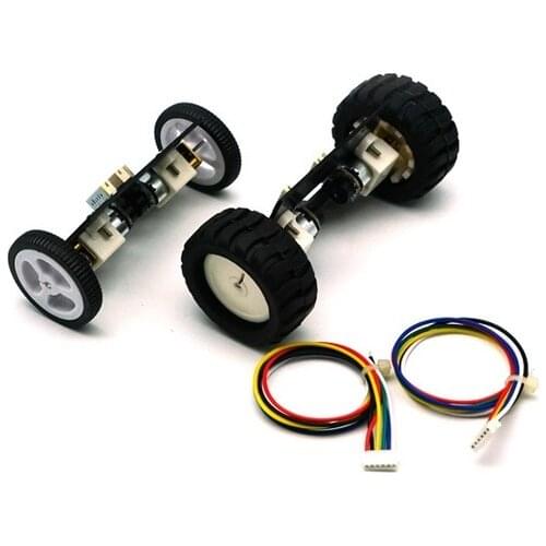 The Samllest Self Balancing 2wd Car Chassis With N20 Encoder Motor Mini Self Balance Robot Car Chassis Robotic Model DIY RC Toy