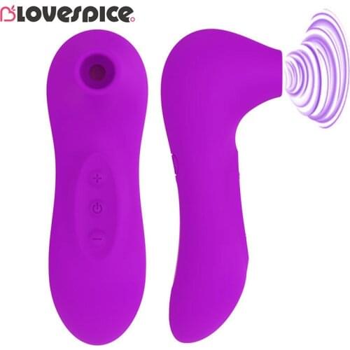 Sex Sucking Toys Vibrator Powerful Clitoris Sucker Blowjob Tongue Stimulator Nipple Vagina Pussy Pump Sex Toys for Women