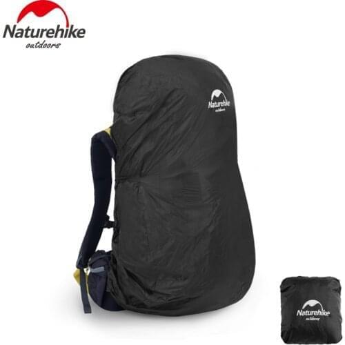 Naturehike Backpack Rain Cover Nylon Fabric Riding Dustproof Waterproof 35-75L Travel Hiking Backpacks Cover Trekking Travel