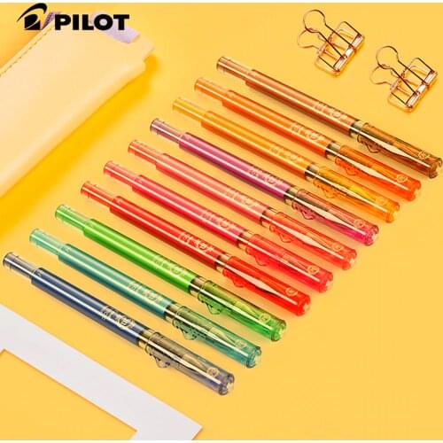 12pcs PILOT MAICA HI-TEC-C Series LHM-15C4 Beautiful Gel Pen 0.4mm Student Painting Hand Account Color Pen