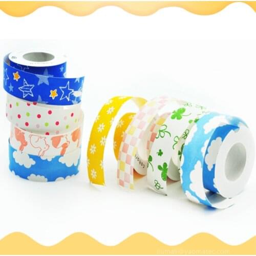 2Rolls 15mm*6m Mini Label Printer Label Paper Waterproof Thermal Label Tape For Seabird Bluetooth Printer Label Sticker