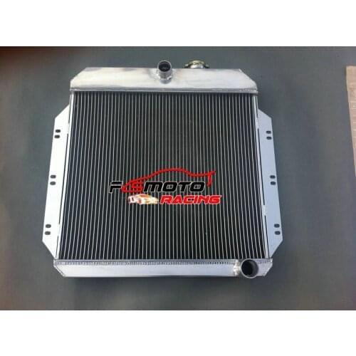 3 Row All Aluminum Radiator For Chevy / GM Pickup Truck Manual MT 1960-1962 60 61 62