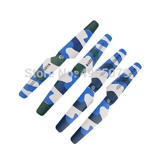4PCS/Set Propeller Blade for SYMA X5A-1CW CCW Main Blade RC Drone Spare Part Camo Color
