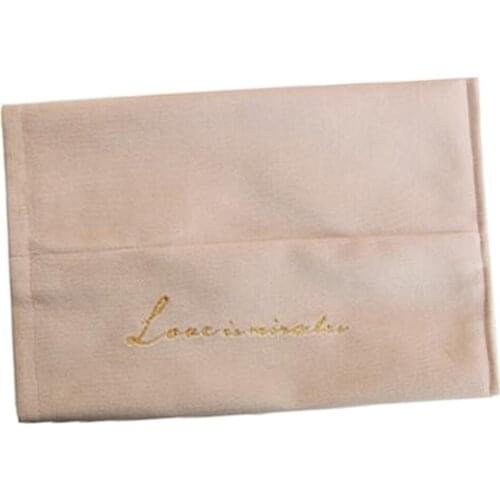 Velvet Tissue Box Cover Napkin Holder Rectangle Paper Facial Case Organiser