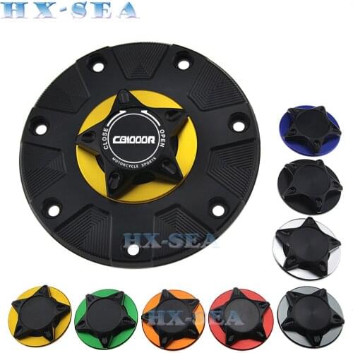 CB1000R Gas Fuel Tank Cover for HONDA CB 1000R 2008-2016 Motorcycle Accessories CNC Aluminum Oil Cap Motorbike