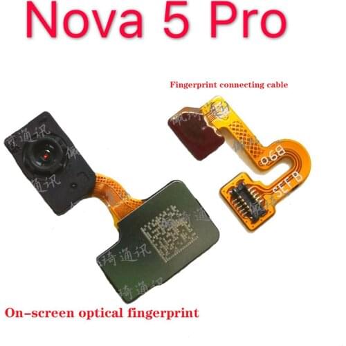 For Huawei Nova 5 Pro screen touch sensor fingerprint cable flex HOME button original
