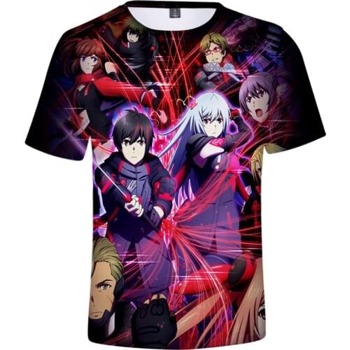 Scarlet Nexus 3D Print Spring Summer Preppy Men/Women Street Clothes T-shirt Streetwear Kawaii style
