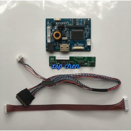HDMI LVDS controller board 40pin Lvds cable kit for LP101WH1-TLA1 LP101WH1-TLA2 1366x768 1ch 6-bit TFT LCD display audio support