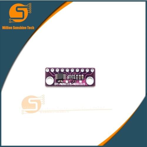 I2C ADS1115 16 Bit ADC 4 channel Module with Programmable Gain Amplifier 2.0V to 5.5V for Arduino RPi free shipping