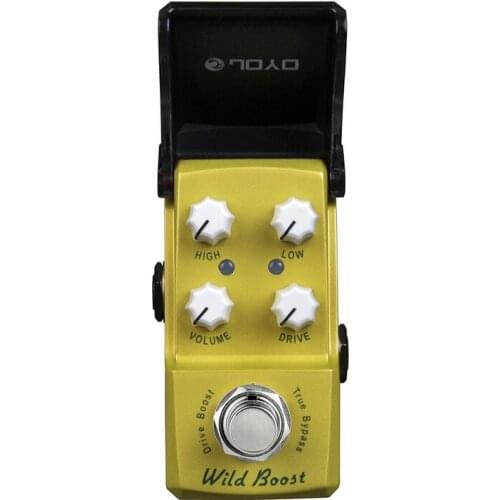 JOYO JF-302 Wild Boost Mini Guitar Effect Pedal Processor Gain Drive Boost True Bypass Effects Guitar Pedal Guitar Accessories