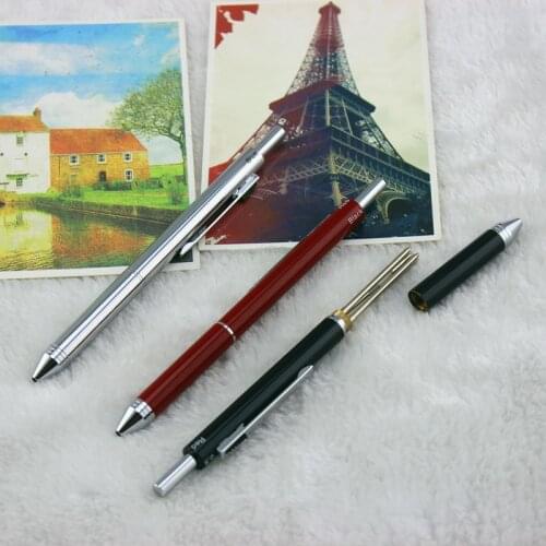 The 4 in 1 Multi-Function Pen 4 Colors Pen with 0.5mm Mechanical Pencil and Black/Red/Blue Ballpoint Pen in Gift Package