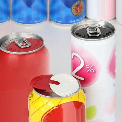 5-piece Beer Can, Beverage Can Lid Sealer, Beverage Can Reusable Dust Protector Soda Can Top Buckle Household Kitchen Tool