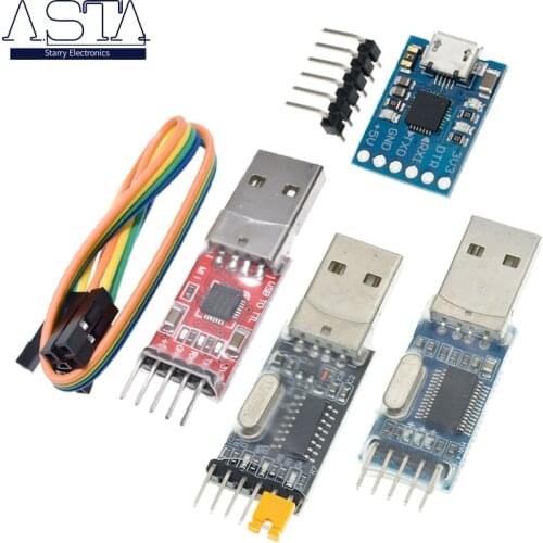 PL2303HX CP2102 CH340G USB TO TTL for arduino PL2303 CP2102 5PIN USB to UART TTL Module