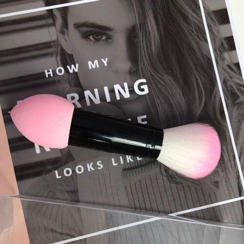 Professional Double Ended Blush Brush Women Cosmetic Makeup Tool Large Cosmetic Face Cont Best Selling 2019
