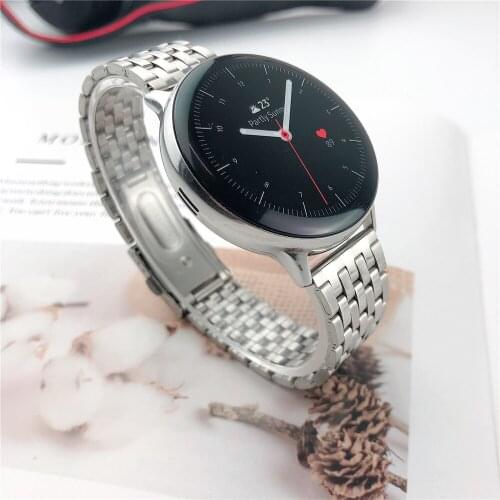 18mm 20mm 22mm Gear S3 strap for Samsung galaxy watch active 2 46mm 42mm band for amazfit bip huawei watch gt 2 pulseira correa