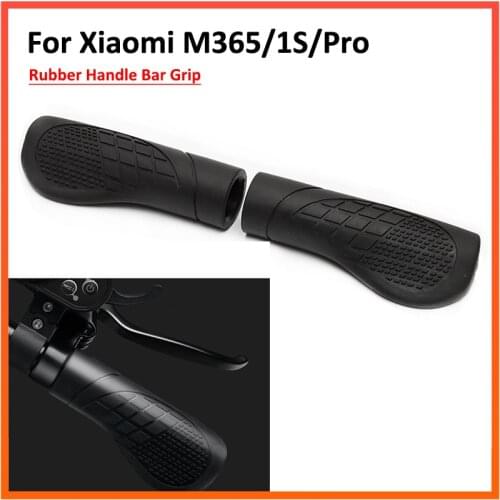 Rubber Handle Bar Grip Gear Hand Grips For Xiaomi Mijia M365 Ninebot ES1 ES2 Electric Scooter 1Pair