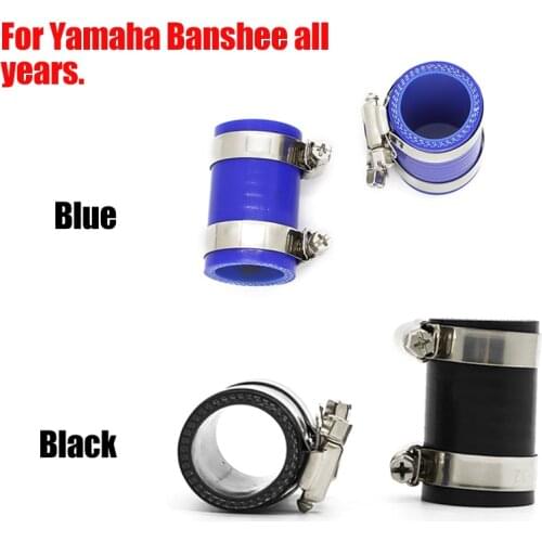 Silicone Exhaust Pipe Couplings Clamps Fit for Yamaha Banshee 1987-2006 Factory Toomey FMF DG Pro Circuit Pipes Car Accessories