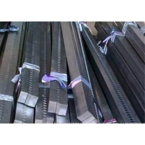 2pcs/lot 1Mod 15*15*500mm 1 Modulus High Precision Gear Rack steel + 2pcs 1M 17teeth pinion cnc gear rack steel gear pinion