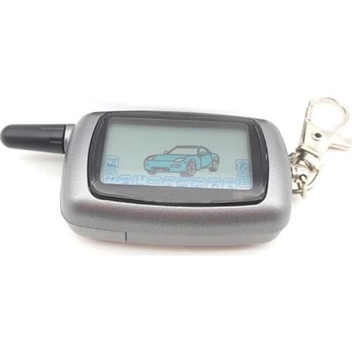 A6 2-way LCD Remote Controller Key Fob for Russian Version Vehicle Security Two way Car Alarm System Twage Starline A6