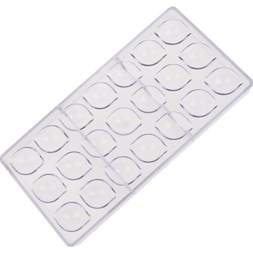 3D Chocolate Mold Polycarbonate Tray Sphere Ball Thick Cake Molds Chocolate Bar Baking Tools