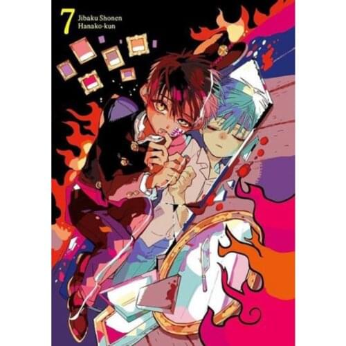 5D DIY Diamond Painting Jibaku Shounen Hanako-kun Anime Poster Full Round Diamond Embroidery Cross Stitch Diamond Mosaic GJ009