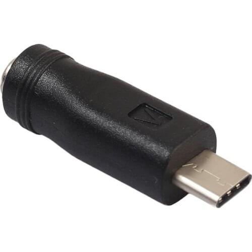 DC Power Adapter Converter Type-C USB Male to 5.5x2.1mm Female Jack for Connector for Laptop Notebook Computer PC Phone