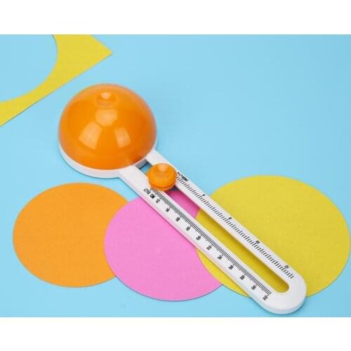 Safety Circular Paper Cutter, Cards Cardboard Rotary Cutter, Cut Circle Paper Trimmer Scrapbooking Tool Craft Cutting Knife