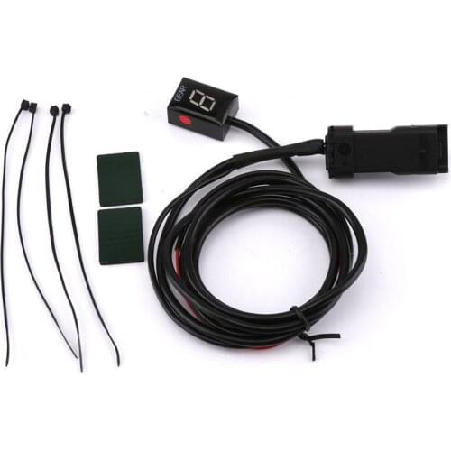 For Ducati Monster 696 1098 1198 Scrambler Streetfighter Hyperstrada 848 1-6 Level Ecu Plug Mount Speed Gear Display Indicator