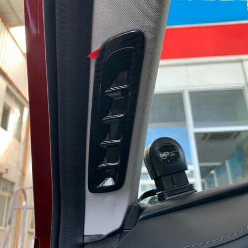 For Mazda 6 Atenza 2019 2020 Car Styling Front Air Conditioning Vent Outlet Cover Decoration Trim Stickers Accessories