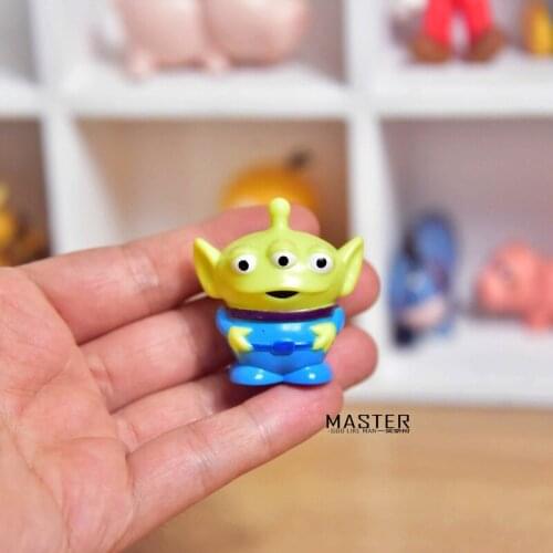 Disney 24piece 4cm Toy story the green man robot Alien PVC Action Figure ALIEN Model Toys